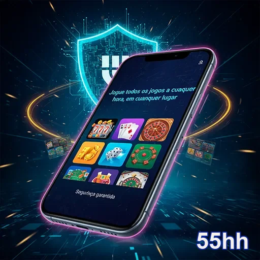 Usuário jogando em cassino ao vivo pelo celular